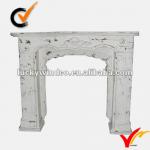 French chic antique firplace mantel-LWCW08051