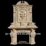 Grand Stone Fireplace Surround-FTN-746