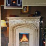 marble fireplace,stone fireplace,mantel,stone mantel,marble mantel-PFM-EFP089