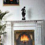 stone fireplace,marble fireplace,mantel,stone mantel,marble mantel-PFM-EFP094