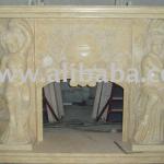 Sell Fireplace carving, marble fireplace,fireplace mantel-