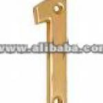 brass number-