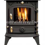 popular decorative cast iron stove/wood burning stove(JA013S)-JA013S
