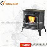 K-AB-10 cast iron wood stove with high quality-K-AB-10