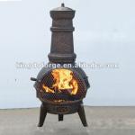 Garden cast iron chimenea/chimineas-6033SBG