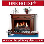 JS002-150 2013 Top Seller Wood MDF Mantel Electric Fireplace For Home Decoration &amp; Heating-JS002-150
