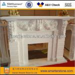 Marble Fireplace,Outdoor Fireplace,Fireplace Mantel-Marble Fireplace