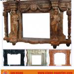 Chinese Marble fireplace-RS-0409