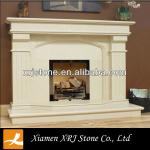 Crema Marfil Marble Natural Indoor Marble Fireplace-crema marfil
