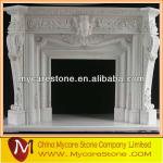 hand engraving fireplace white fireplace-marble fireplace