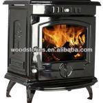 cast iron wood burning stoves, wood stove with boiler-657 Matt
