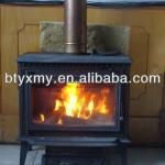 free standing cast iron wood burning fireplace-YX-069