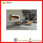 indoor wall inserting stainless steel ethanol fireplace-K-F-110