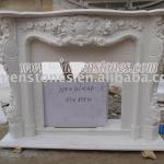 Chinese marble fireplace-SRS-FP098