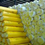 Glass wool roll-