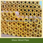 centrifugal glass wool pipe cover insulation with aluminium foil-Glass wool pipe insulation
