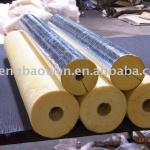 Glasswool pipecover,fiberglass pipe with aluminum foil-JNG