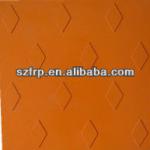 FRP emboss decorated board-
