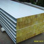 rock wool sandwich wall panel-950mm,960mm,1150mm