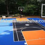 polyurethane (pu glue) basketball court-basketball court