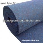 Recycled Rubber Floor For Gym packing into rolls-TPGM 015