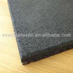 Gym Rubber Floor Mat 25mm, 45mm/ Gym rubber floor tile for Crossfit-