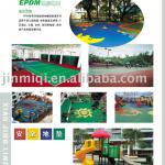 2011 rubber mat,rubber flooring mat,outdoor playground mat-MQ-179