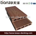 Tianze WPC China manufacture 150x25mm Hollow outdoor WPC terrace board decking-TZD-150H25