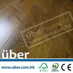 Golden tinted UV Lacquered Waterproof engineered wood (European Oak) flooring-UBER0153