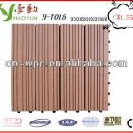 Zhejiang cheapest hot sell wpc deck tile-