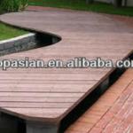 Outdoor Plastic Wood composite Decking! Colormix ,WPC decking-