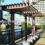 long lifetime outdoor wpc pergolas design-different models available