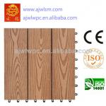 wpc decking floor WL-DT-12/300*300*22mm /DIY decking tile-WL-DT-12