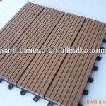 composite decking flooring/wpc DIY decking(300*300)-