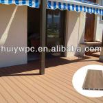 CE water-proof and low-carbon outdoor wood bamboo composite wpc decking board-135*25