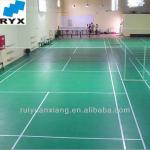 badminton lichee pattern plastic/ pvc sport floor-