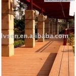 Simple and convenient Plastic Wood Composite Decking Boards-Hollow&amp;Solid