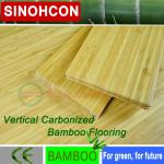 CE certified Pure Green Vertical Chocolate Bamboo Flooring-Y311