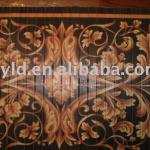 90*120cm printed bamboo rug for decoration-