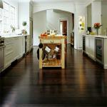 Strand Woven Bamboo Flooring With Stained Dark color-XM-BF-R-02