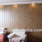 Interior wall decorative panels, HDF core scratch-resistant laminate wall panel with melamine surface-86037