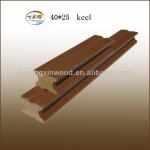Anti-worm and eco-friendly wood plastic wpc keel-wpc keel