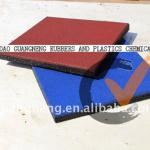 EN1177 Shock-absorbing Playground Rubber Tiles-GT0100