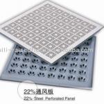 High-quality steel perforated raised floor-600*600*35
