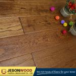 Oak Solid Flooring (Golden Sella Color) &amp; Handscraped Flooring-Oak Golden Sella