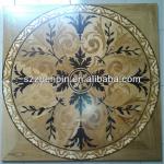 art parquet hardwood medallion marquetry wood flooring-custom design 15
