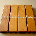 FlexDeck Brazilian Hardwood Decking Tiles-Copacabana
