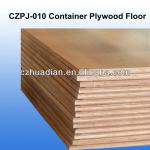 CZPJ-010-2 2400mmX640mmX28mm WBP glue Shipping Container Wooden flooring-CZPJ-010