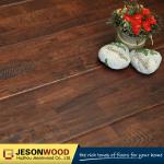 Oak finger joint flooring (red wine color) /handscraped-Oak finger Joint