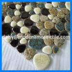 china cheap pebble flooring mosaic sheet tile for garden-YP-1011